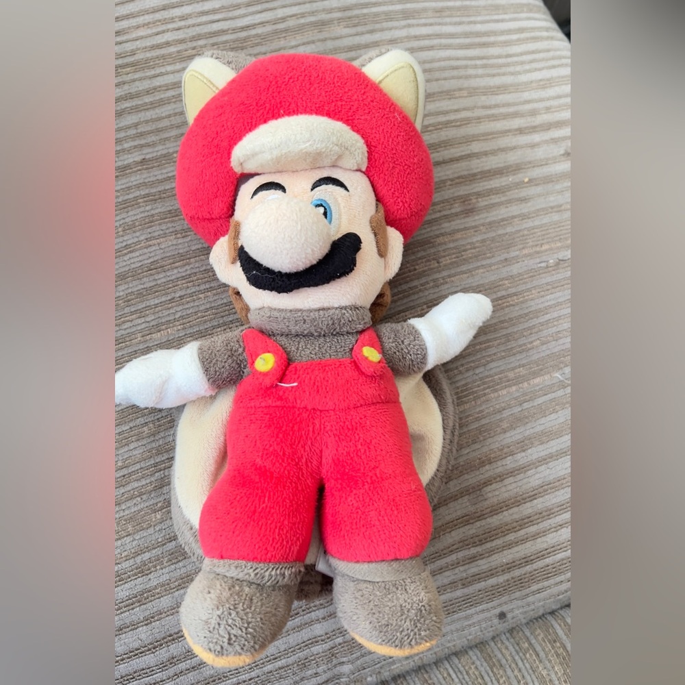 Super Mario Flying Squirrel plush